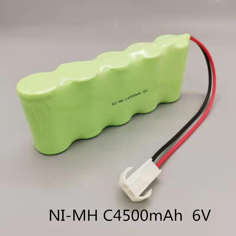 NI-MH C4000mAh 6V  NI-MH C4500mAh 6V一成四轮定位仪充电电池组 - 图1