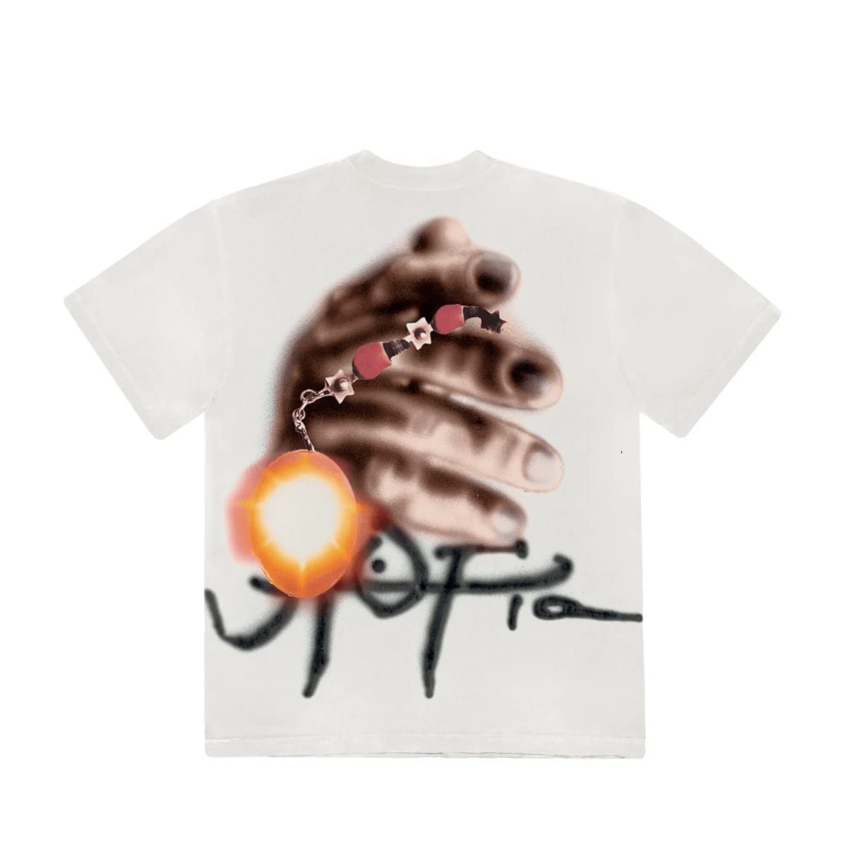 Travis Scott Utopia B3 Tee 乌托邦宝石项链短袖 - 图1