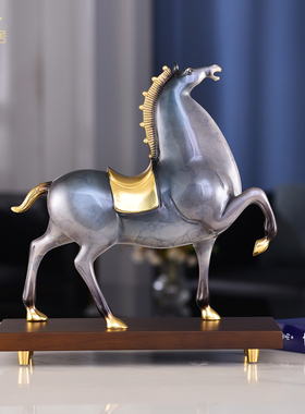 黄铜祝福简约现代客厅办公室彩铜