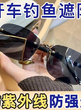 俄罗斯大白鲨偏光变色手工太阳眼镜羡牧末日夜两用飞行员开车墨a6