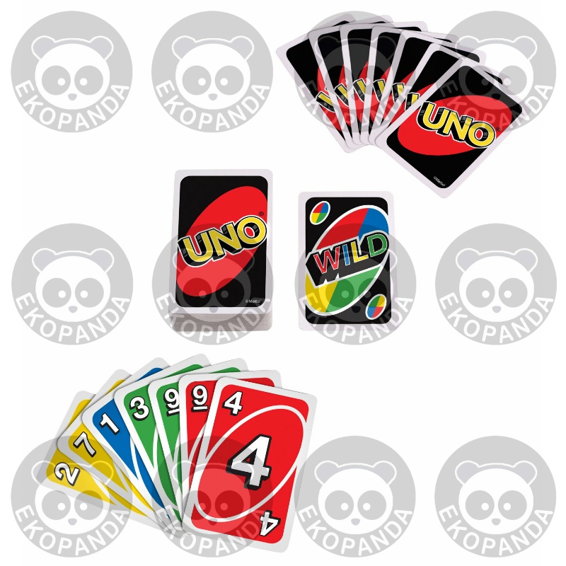 Mattel Games UNO: Classic Card Game, Multi纸牌扑克优诺纸牌-图0