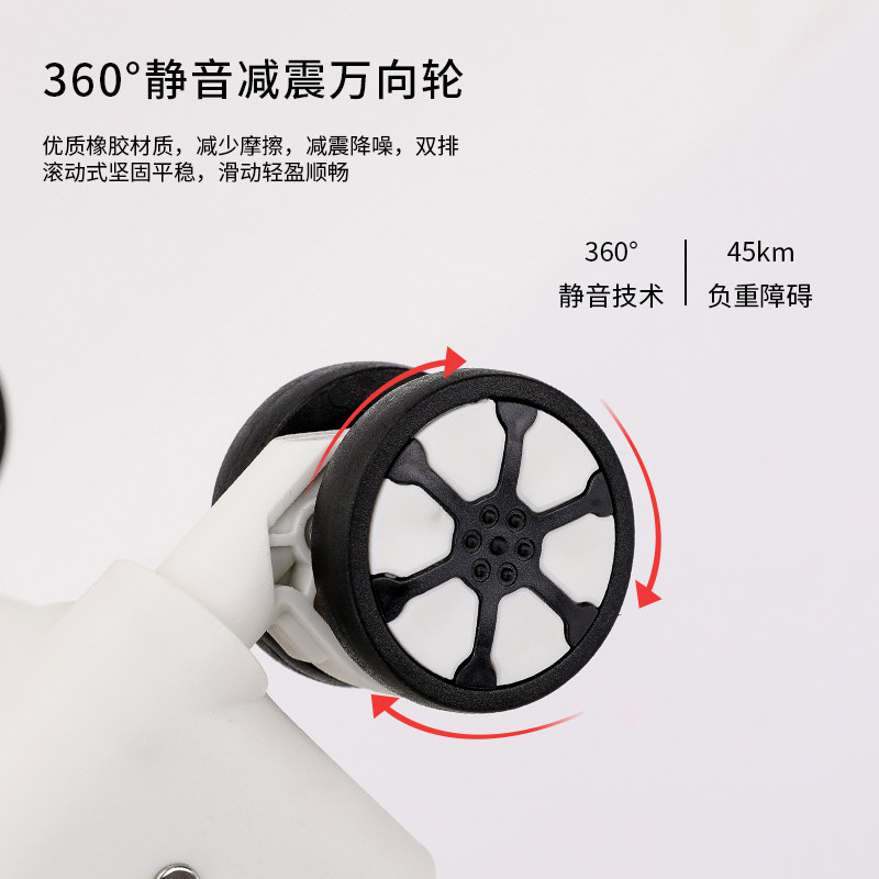 花花公子男女新款24寸耐用20拉杆箱 花花公子箱包旅行箱