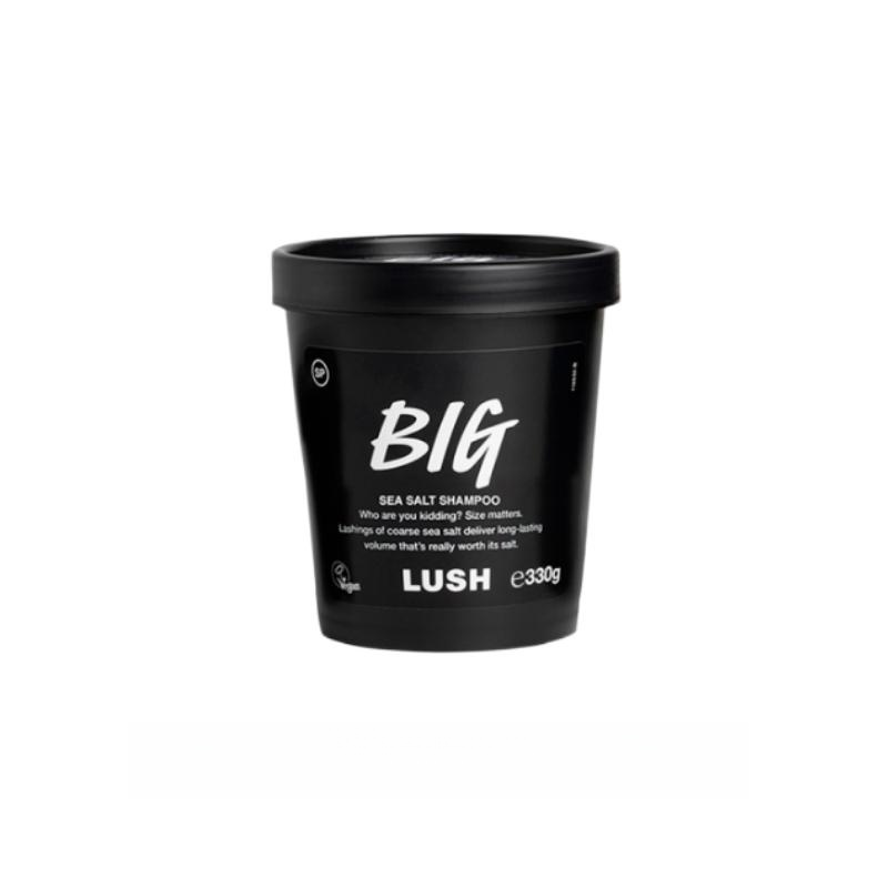 控油一绝 英国LUSH岚舒BIG丰盈洗发膏英版330g大颗粒海盐蓬松清新