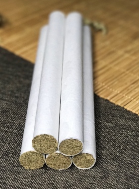 手工艾条桑皮纸三年陈艾纯艾灸条