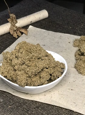 麒艾湖北蕲春艾条艾绒隔姜灸