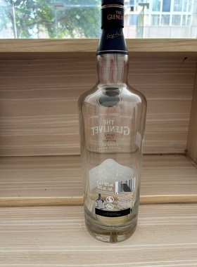 格兰威特700ml空瓶摆件 影视直播道具 高档瓶子泡酒瓶