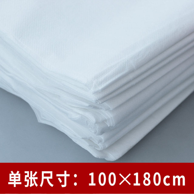 Disposable sheets waterproof and oil-proof folding