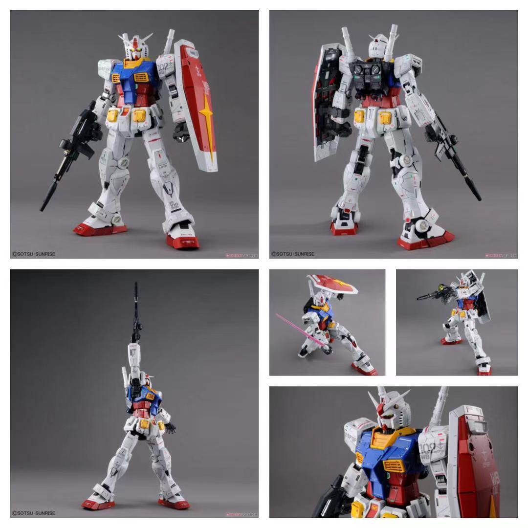 万代PG UNLEASHED PGU 1/60 RX-78-2元祖高达 2.0 40周年-图0