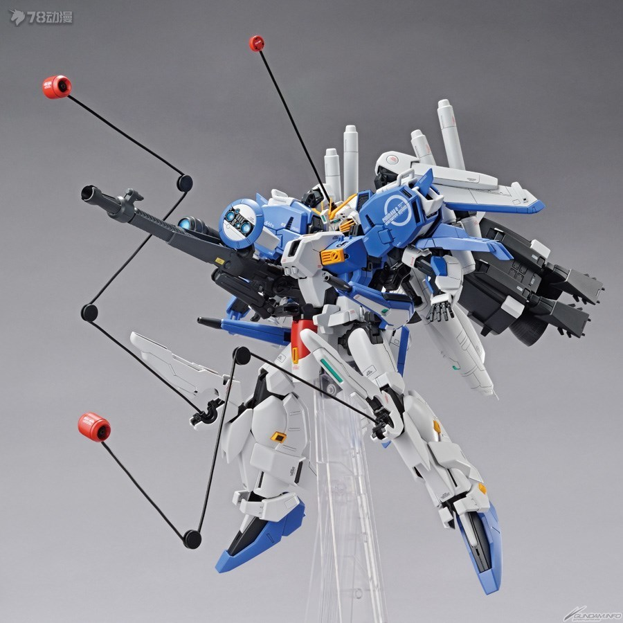 万代 MG 1/100 MSA-0011 S高达 EX-S EXS 1.5联邦套装拼装模型-图2