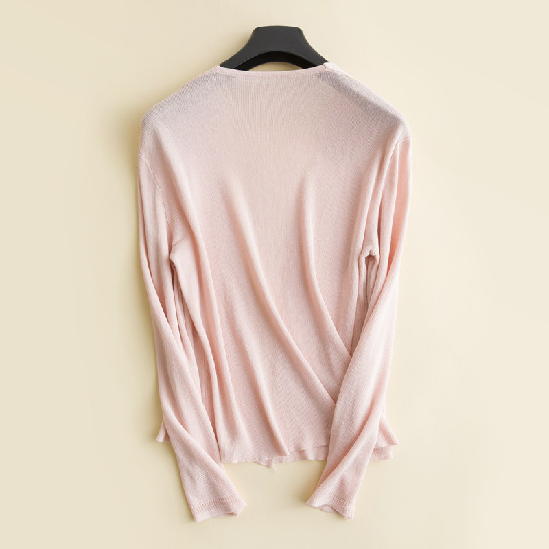 冰丝针织开衫春夏外搭小披肩防晒衣 屋曼毛针织衫