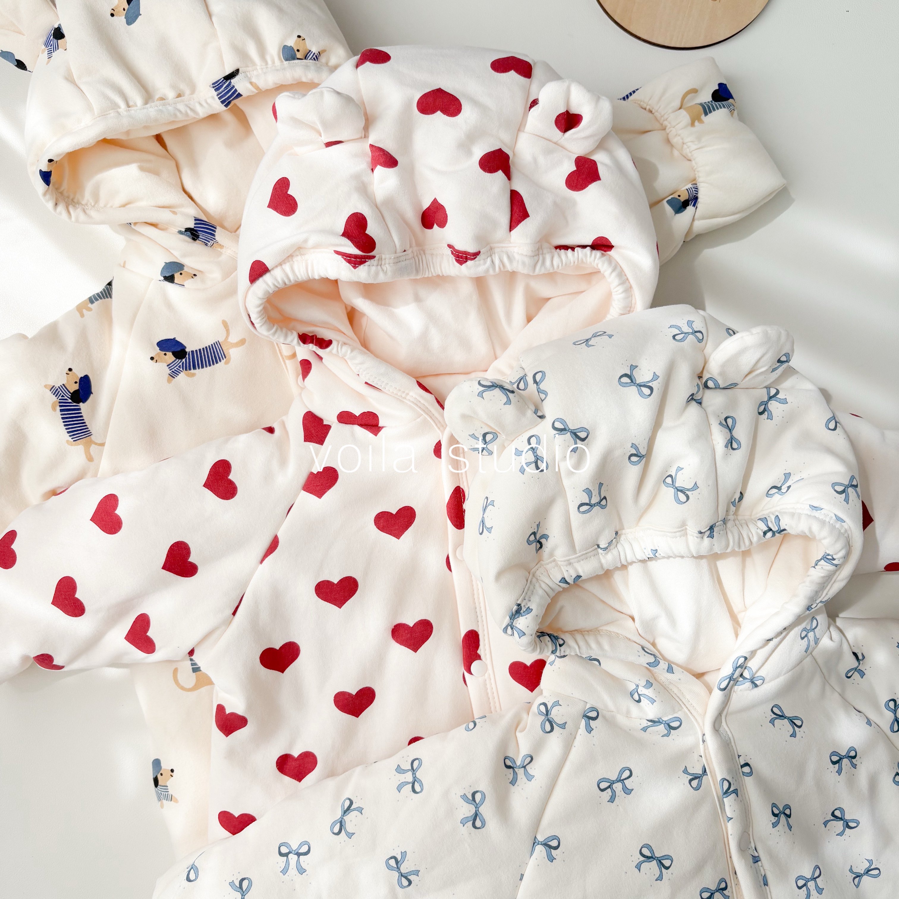 宝宝熊耳朵连体棉服夹棉加厚连体衣秋冬季连帽外出服婴儿棉衣棉袄,淘宝优惠券,粉丝福利购,淘宝优惠卷