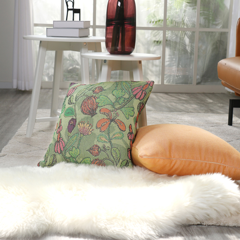 瑞典ekelund 欧式抱枕靠垫 现代田园全棉卧室沙发椅子靠枕可定制