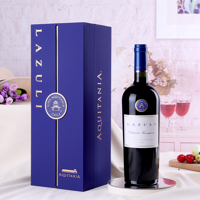 智利原瓶进口 百子莲酒庄璧海琉璃赤霞珠红葡萄酒商务送礼 赠礼盒,淘宝优惠券,粉丝福利购,淘宝优惠卷