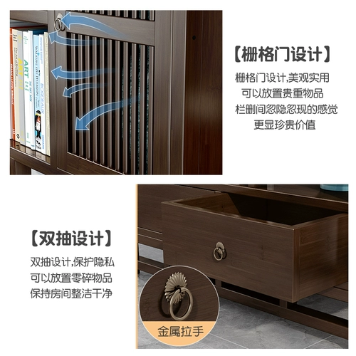 Bogu рамка твердый дерево Новое китайское антикварное маленькое украшение Duobao Pavilion Tea Display Шкаф в гостиную.