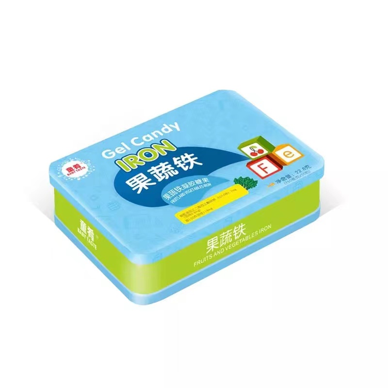 童肴益生菌冻干粉补充钙铁锌冲剂3g*20条,钙+维生素D3铁+VC,锌+VC