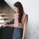 ອອກ​ແບບ​ເສື້ອ chiffon ເສ​ອ​ແຂນ​ທີ່​ວ່າງ​