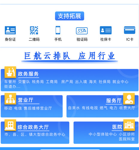 无线19寸身份证实名认证取号机应用于政务大厅车管所营业厅医院等 - 图2