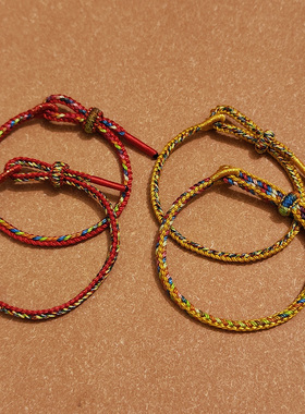 手工编织国风端午民族风手链