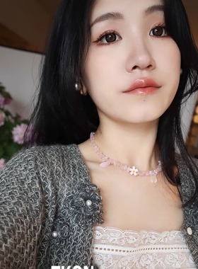 原创自制dayu浮夸少女仙气项链