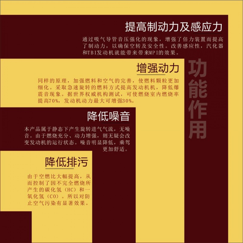 摩托车配件电摩改装进气节油器省油提速神器涡轮增压器越野改装件 - 图1