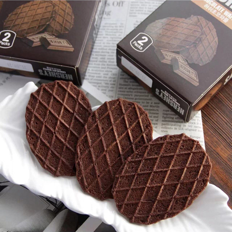 韩国进口零食HERSHEYS好时巧克力瓦夫饼干华夫薄脆威化麻薯可网红,淘宝优惠券,粉丝福利购,淘宝优惠卷