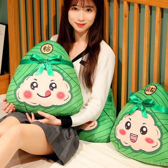 Фестиваль лодок-драконов Zongzi Подушка Плюшевая игрушка Тряпичная кукла