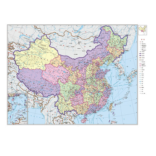 1000片中国地图拼图2000世界国家地理大型故宫小学生学科玩具礼物 - 图3