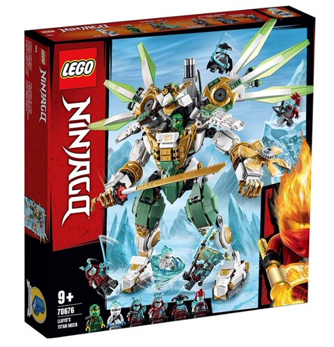 LEGO乐高幻影忍者70676劳埃德的泰坦机甲乐高人仔 - 图2