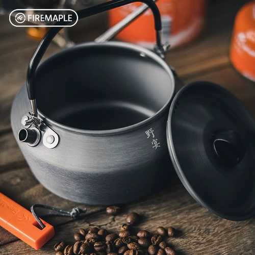 Заварочный чайник, вместительная и большая портативная ручка, объем 1, защита от ожогов