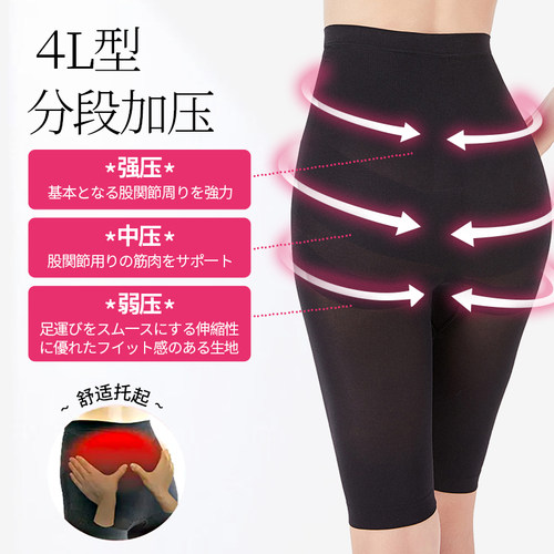 犬印本铺产后塑身裤束腰提臀收胯裤产妇翘臀弹力骨盆美臀收腹裤女 - 图2