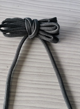 灰色鞋带百搭时尚编织鞋带服装辅料防滑耐磨适配运动休闲鞋
