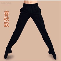 Autumn Winter Dance Practice Suit Suit Mens Loose Student Art Kao Body Suit Modern Dance Pants Pure Cotton Radish Pants