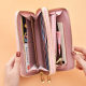 Women's long wallet, low price, good quality, European and American PU