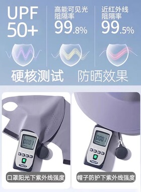 祛斑后防晒面罩激光子嫩肤医美术