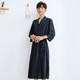 Summer thin men's bathrobe female summer absorption, fast -drying dry yukata plus big SIZE Walvege sleeping robe couple pajamas