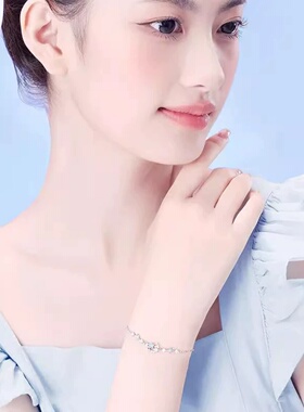 儿童手链星月夜夜光星星月亮手串