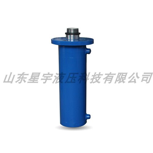 液压油缸30吨前法兰双向油缸油顶打包升降机液压缸微型小型液压站 - 图3