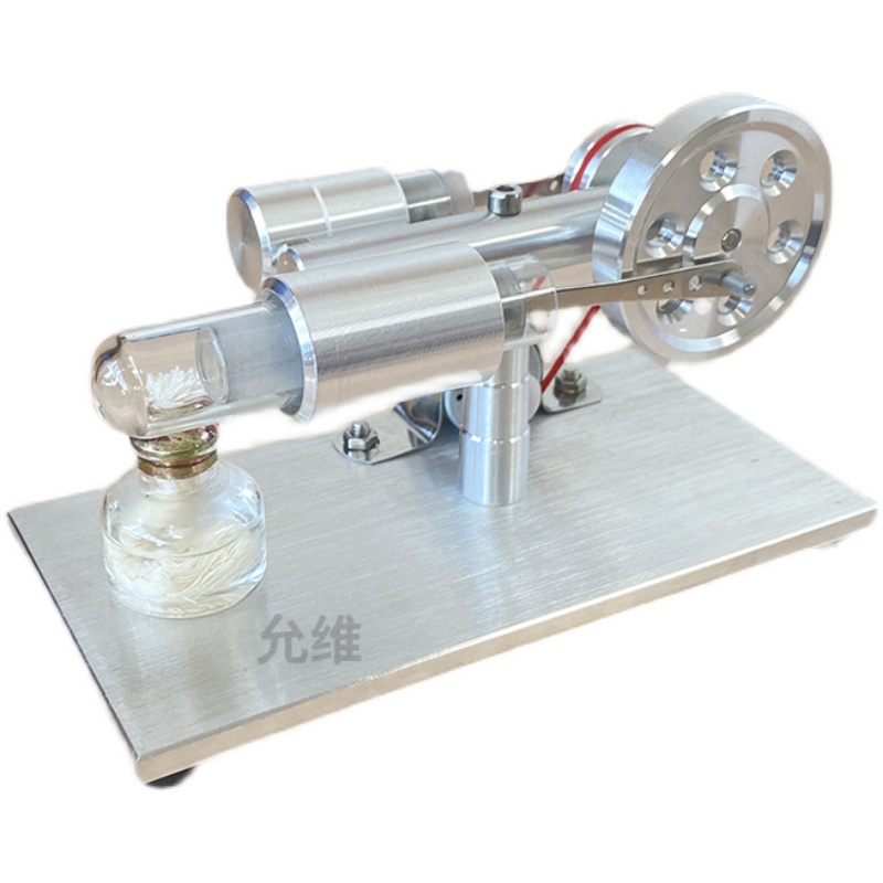 斯特林发动机发电机蒸汽机引擎物理科学科普实验益智玩具模型儿童 - 图3