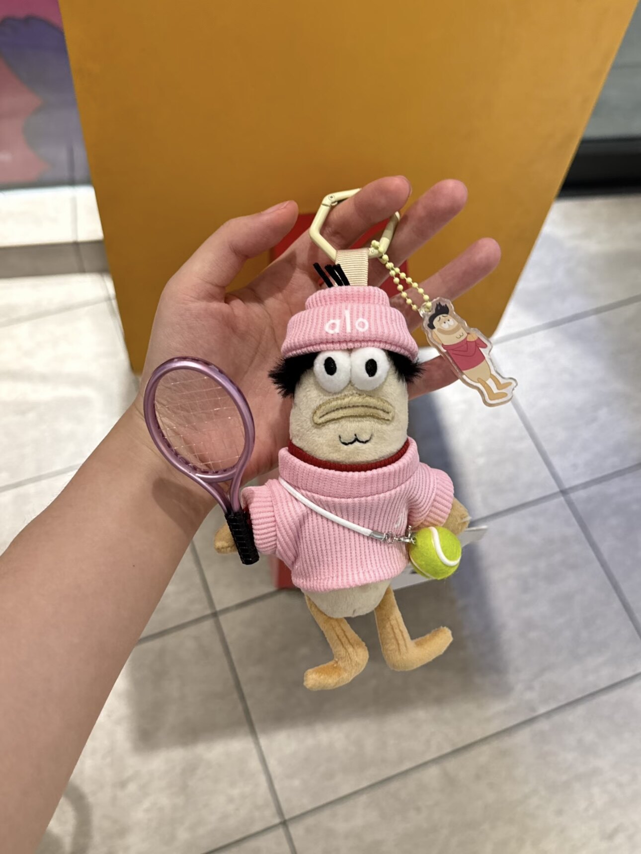 Genuine Beechburg Ugly Fish Doll Bag Pendant Ugly Plush Toy Keychain Sports Style Accessories Gift for Women