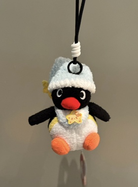 正版pingu企鹅毛绒公仔玩偶挂件毛绒玩具钥匙扣包挂件礼物伴手礼