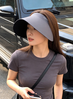 2026夏季女款空顶大檐防晒帽