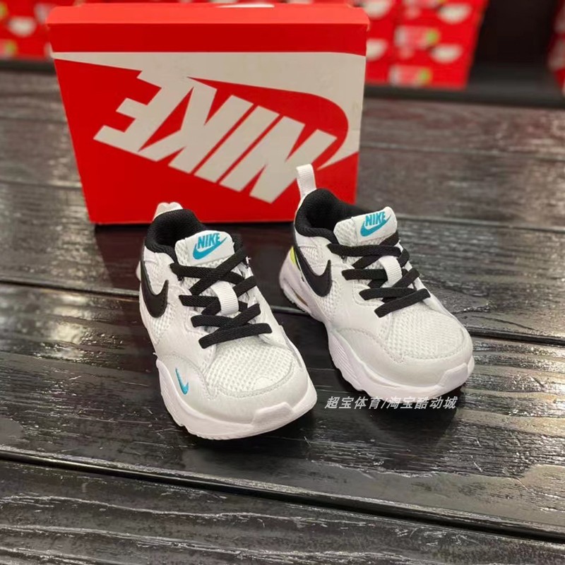 Nike Air Max Fusion复古低帮气垫儿童休闲跑步鞋CJ3826 103-图0