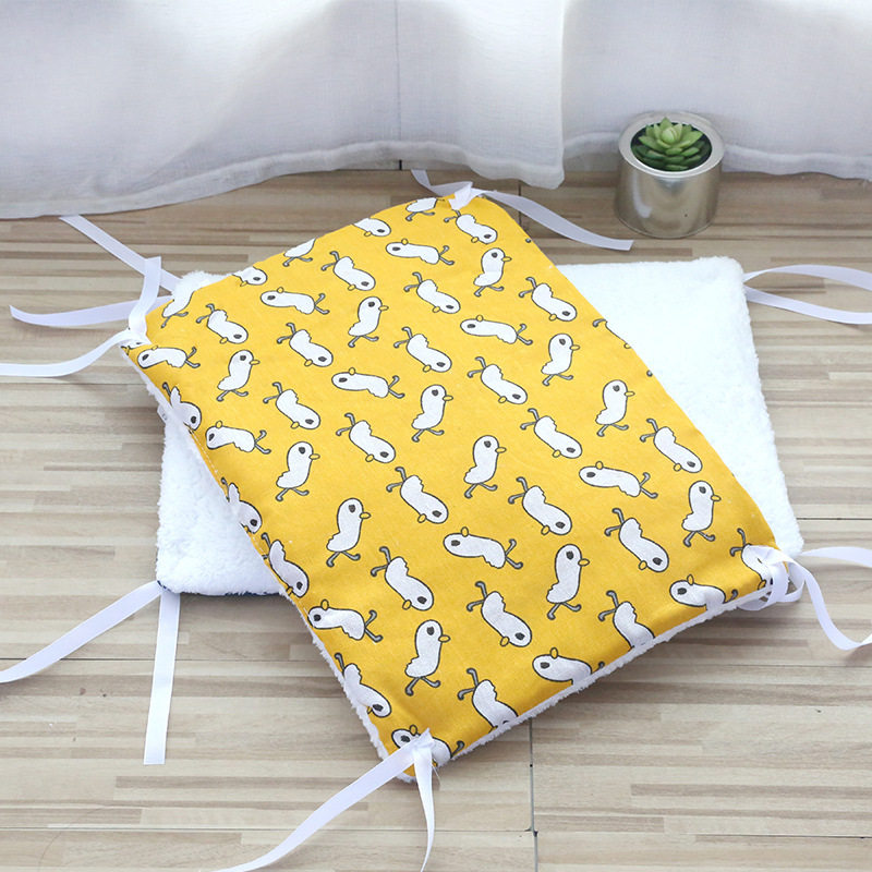 宠物猫狗可系带双面夹棉四季通用猫笼平台专用床垫,淘宝优惠券,粉丝福利购,淘宝优惠卷