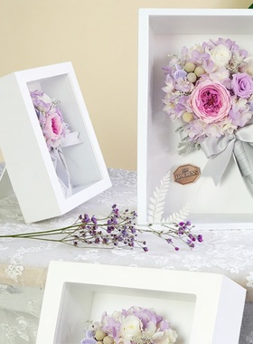 diy中空相框昆虫样品盒植物标本