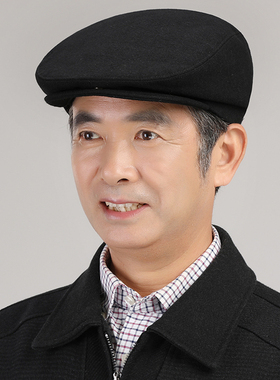 中老年人帽子男士鸭舌前进帽爷爷