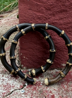 紫竹藤手镯个性多节男女款