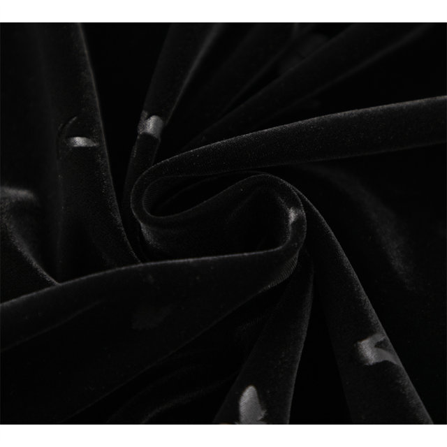 Mid-length high-waisted slim butterfly print skirt