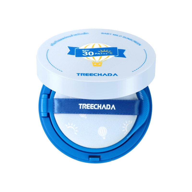 送替换装泰国TREECHADA婴童防晒气垫霜儿童温和防晒乳正品SPF30,淘宝优惠券,粉丝福利购,淘宝优惠卷