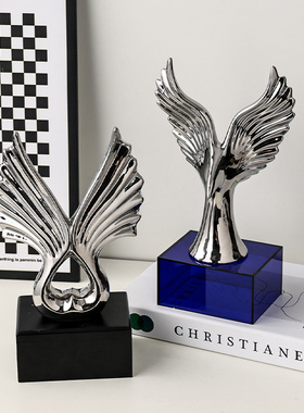 克兰简约高级档轻奢办公室艺术装饰品O酒店好物桌面工艺品