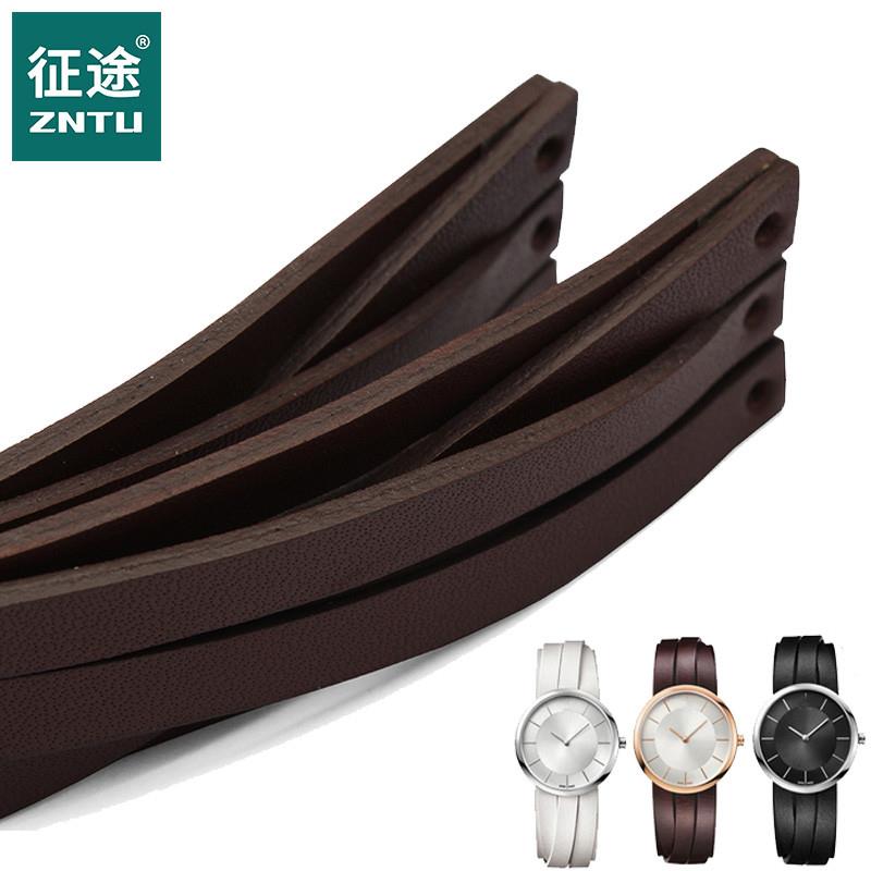 适用原厂代用CK真皮表带女K2R2S6/K2R2S1/K2R2M1LadiesK2R专用表 - 图2